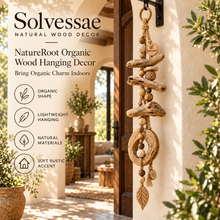 SOLVESSAE™ NatureRoot Organic Wood Hanging Decor