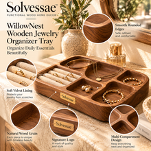 SOLVESSAE™ RiverStone Wooden Form Sculpture